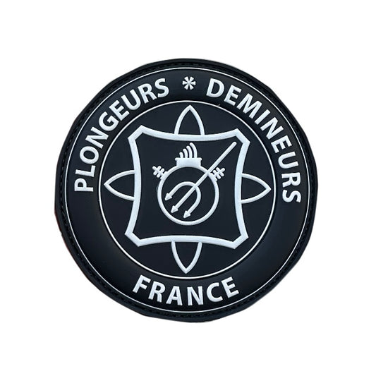 Patch Plongeurs Démineurs France PVC